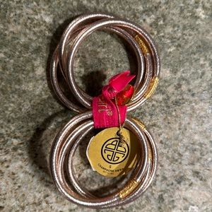 Budhagirl Small Champagne Small Six Stack Bangle